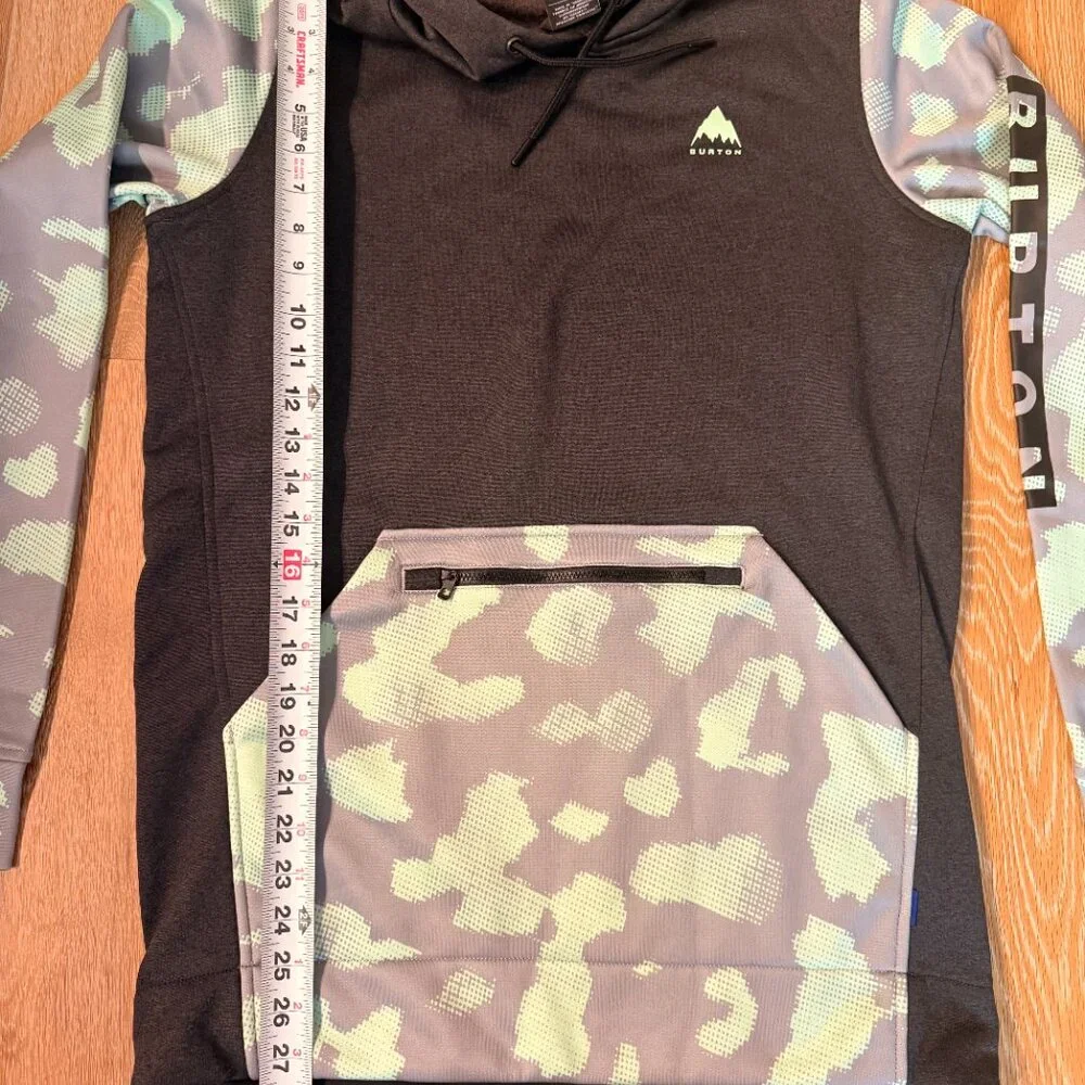 [NWOT] Burton - Oak Long Pullover Hoodie - Snowboard Fleece Sweatshirt - Size S - Picture 5 of 8